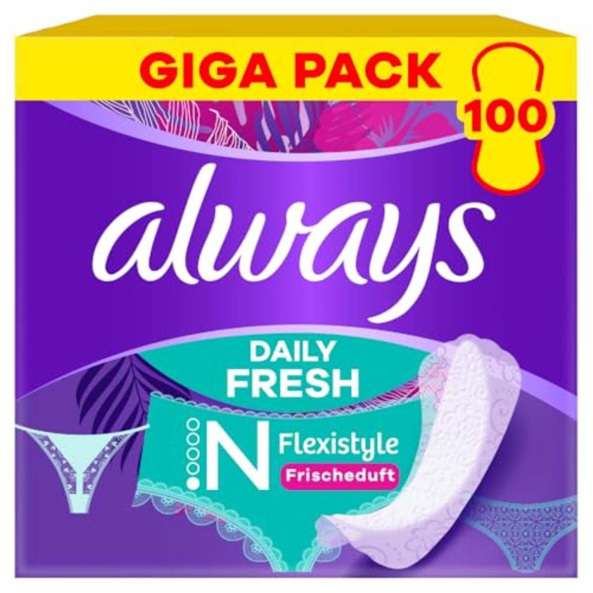 Always Daily Fresh Flexistyle Slim inlegkruisjes 100 stuks – Always