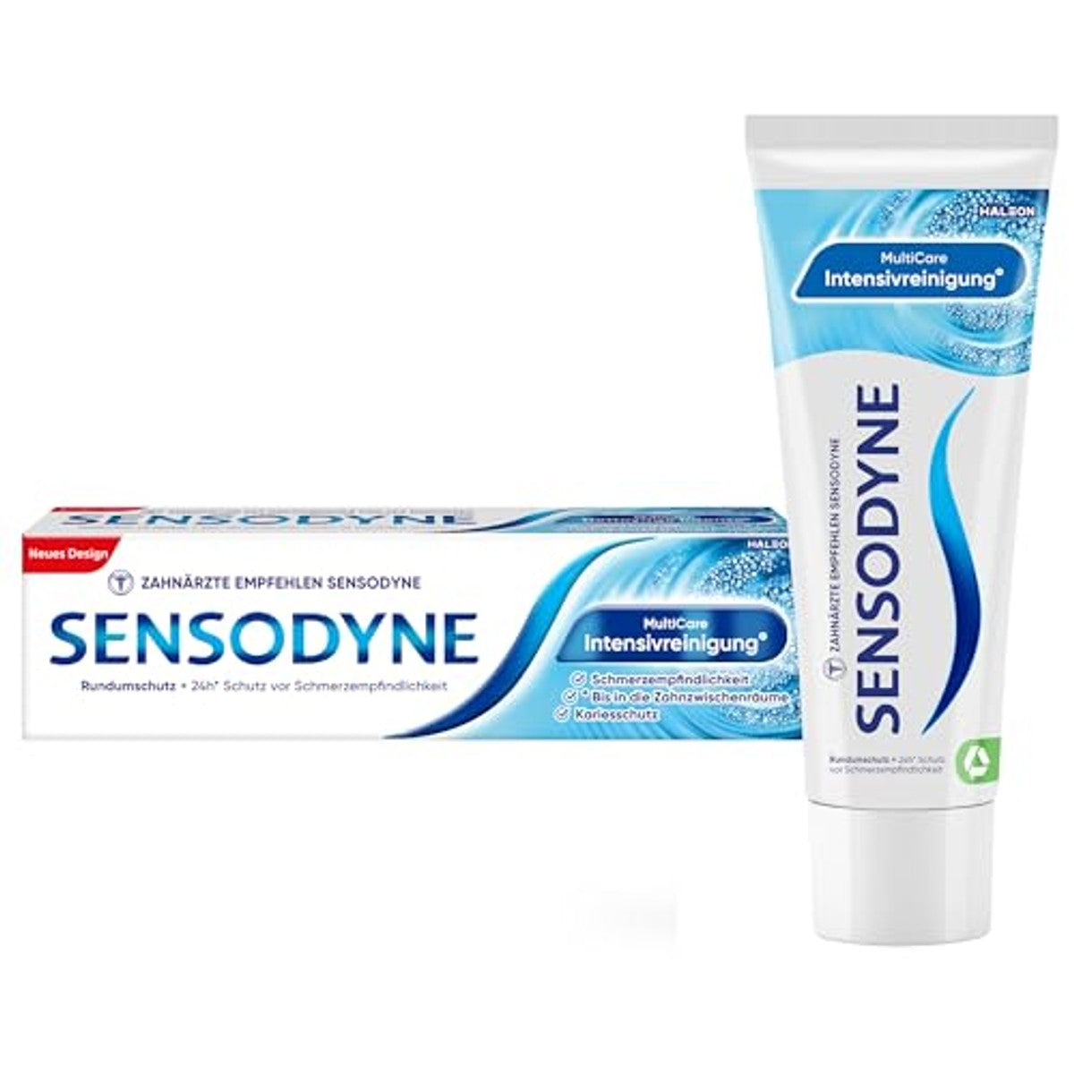 Sensodyne MultiCare intensieve reiniging tandpasta 6 x 75 ml - Voordeelverpakking