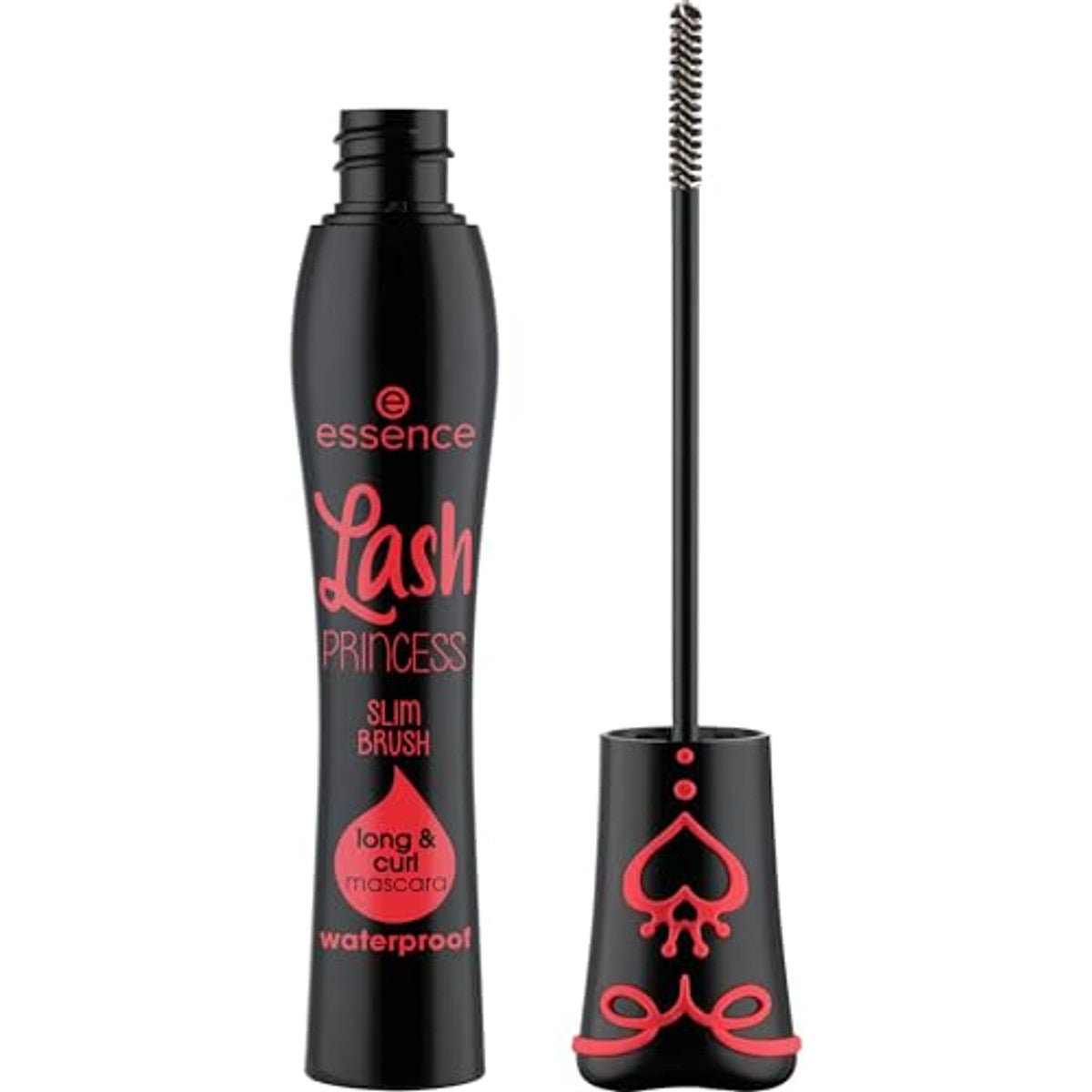 essence Lash Princess Slim Brush Long & Curl mascara zwart 12 ml – foto 2