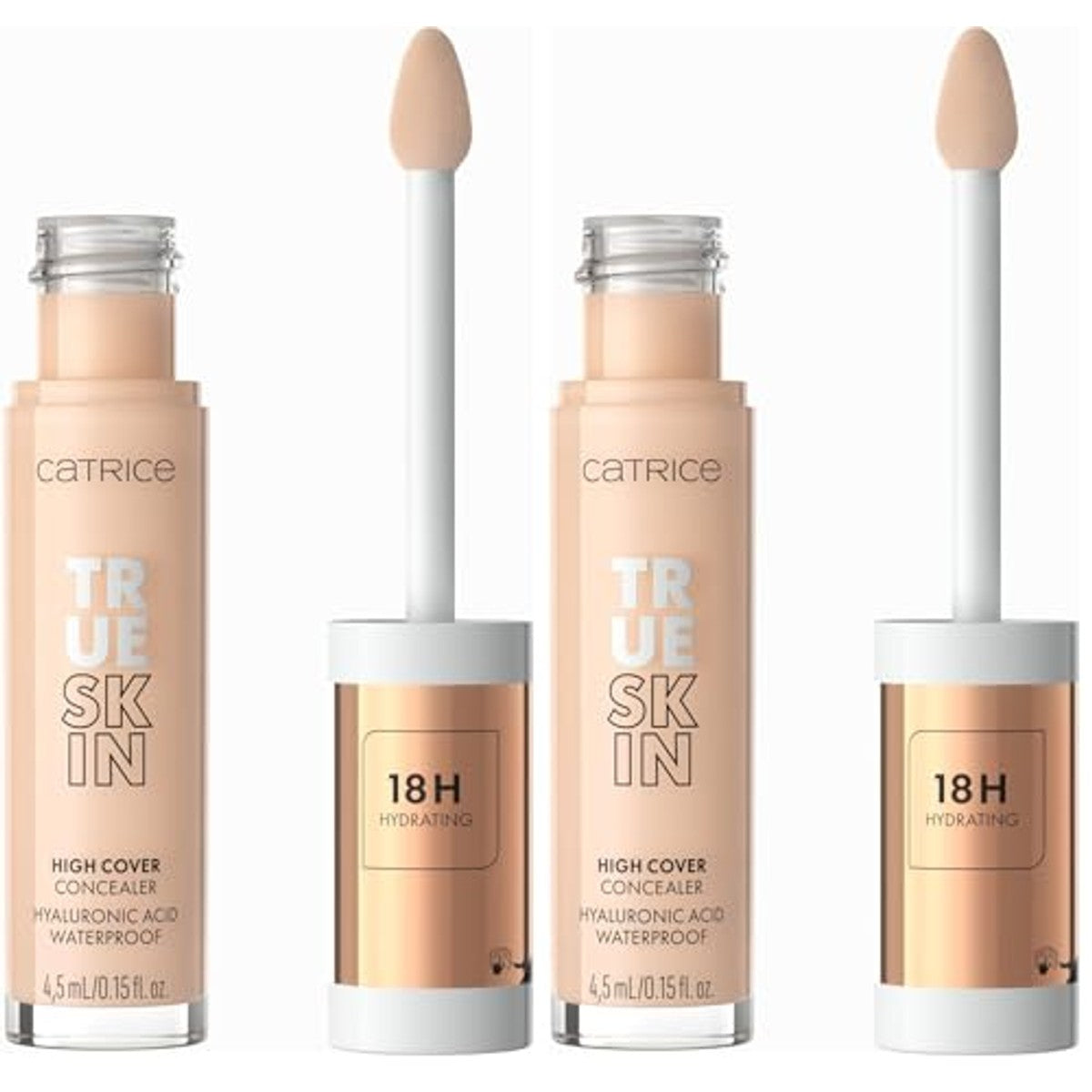 Catrice Cosmetics True Skin High Cover Concealer 002 nude 2 stuks - 3-pack