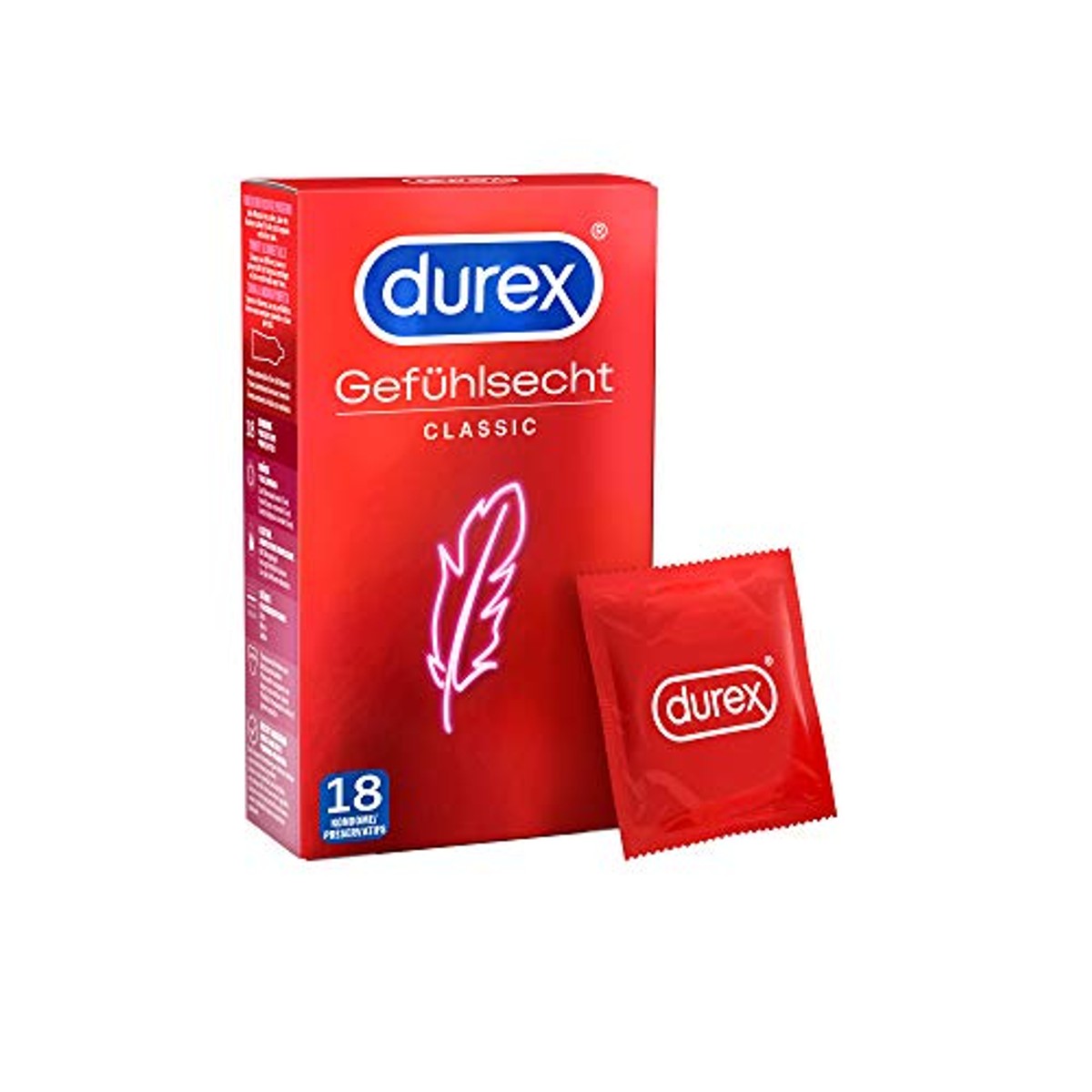 Durex Classic Gevoelsecht Condooms – Reckitt