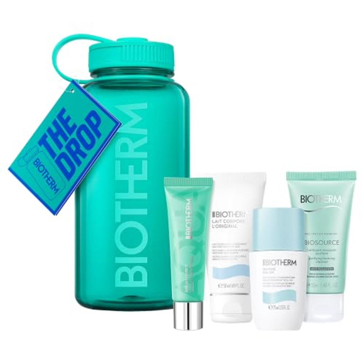 Biotherm Aqua Drop-Set Grün Verfrissende Reisset voor de Normale Huid Reisformaat - 3-pack