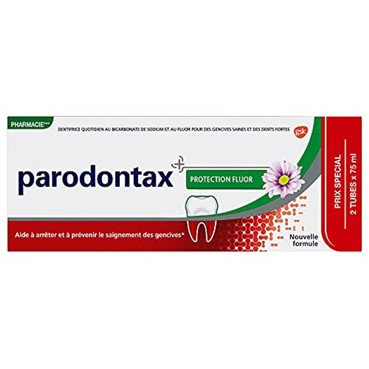 Parodontax Fluor Schutz-Zahnpasta 2 x 75 ml – Parodontax