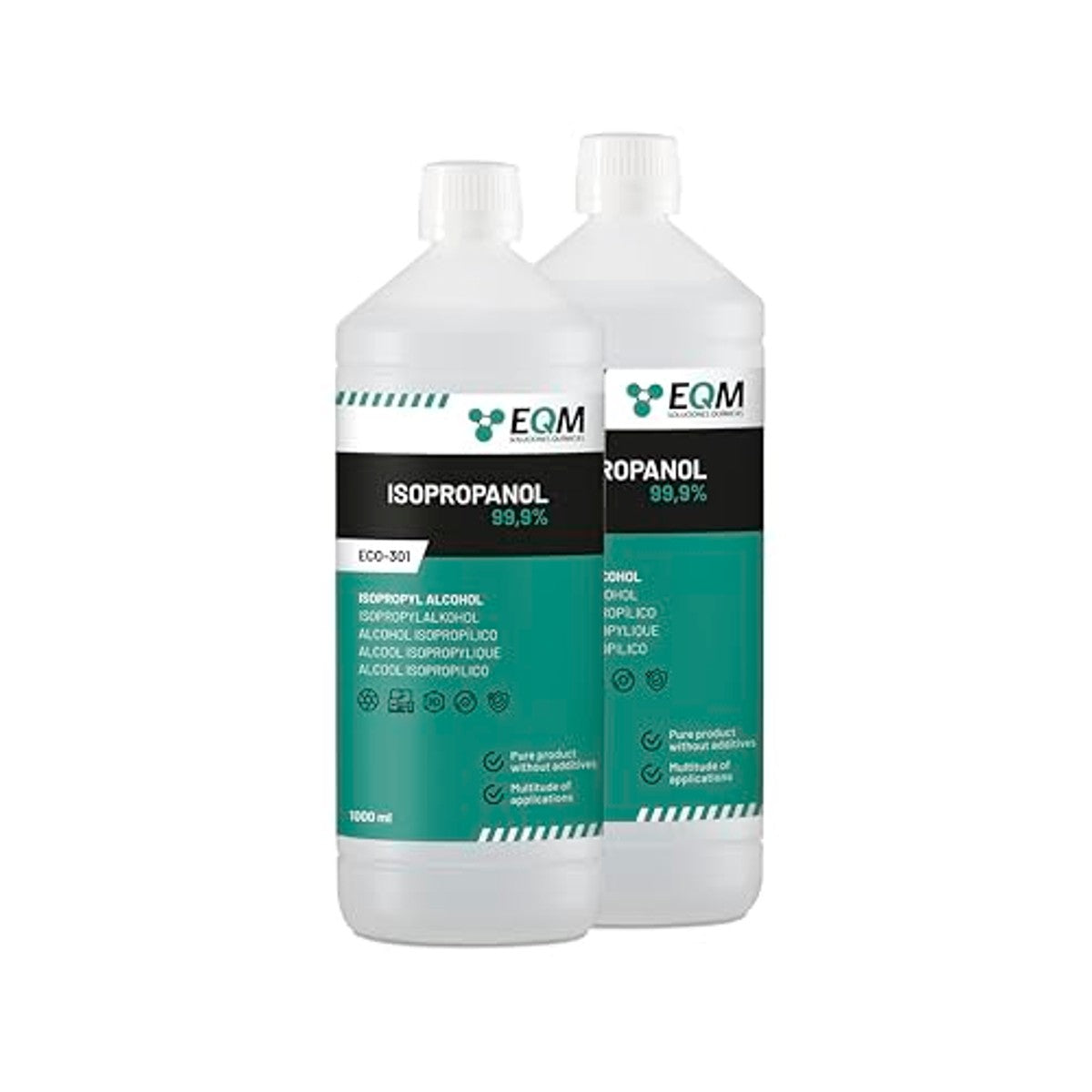 EQM ECO-301 Isopropylalcohol 99,9% 2 x 1 l – Chemical Ecosolutions