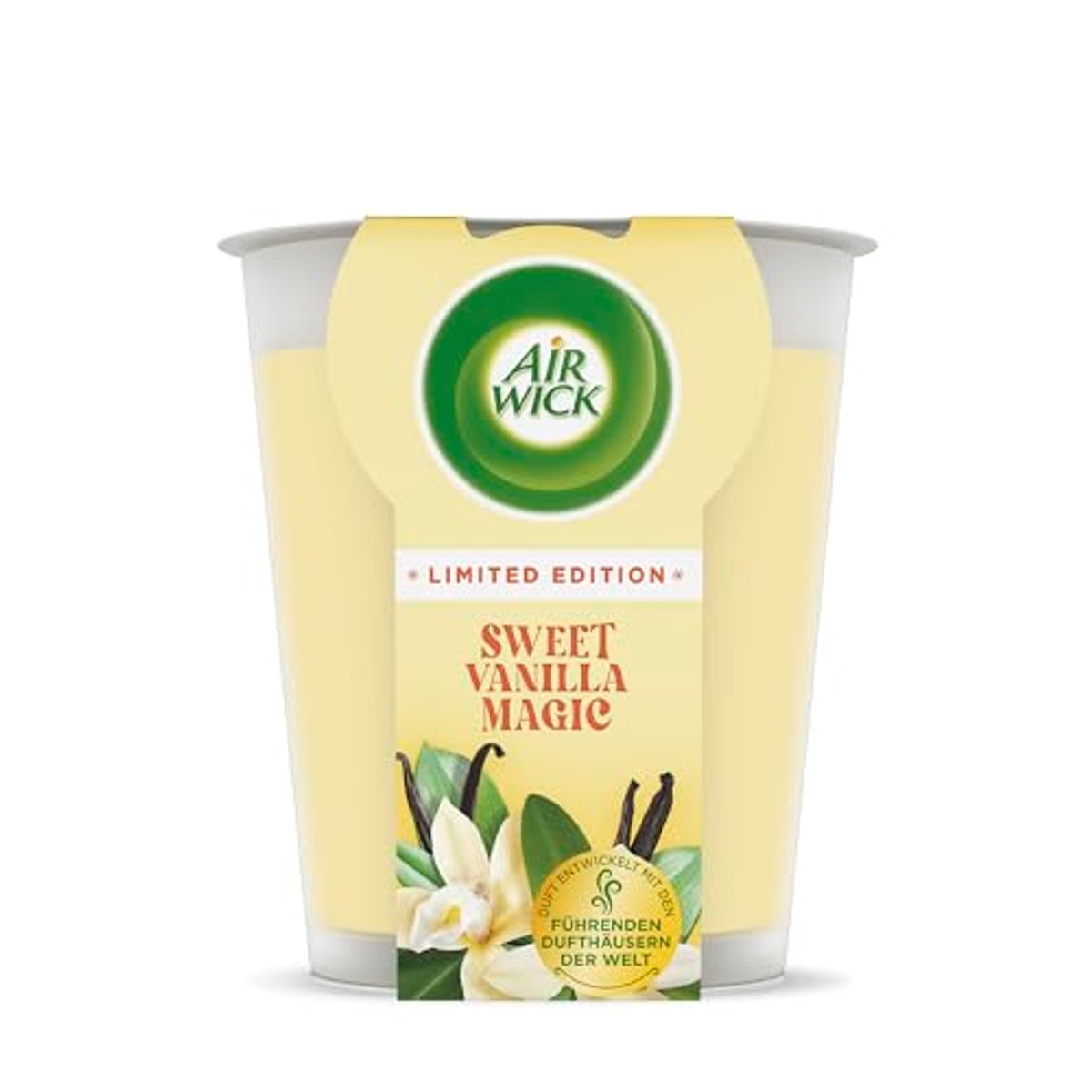 Air Wick Feel-good geurkaars XL Sweet Vanilla Magic 3 x 220 g - Voordeelverpakking