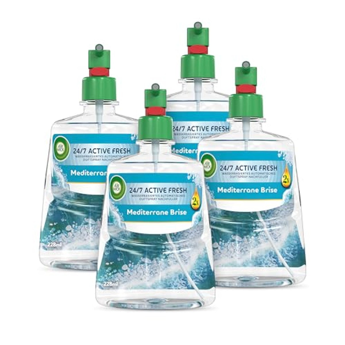 Air Wick Active Fresh Mediterrane bries 4 x 228 ml – Air Wick