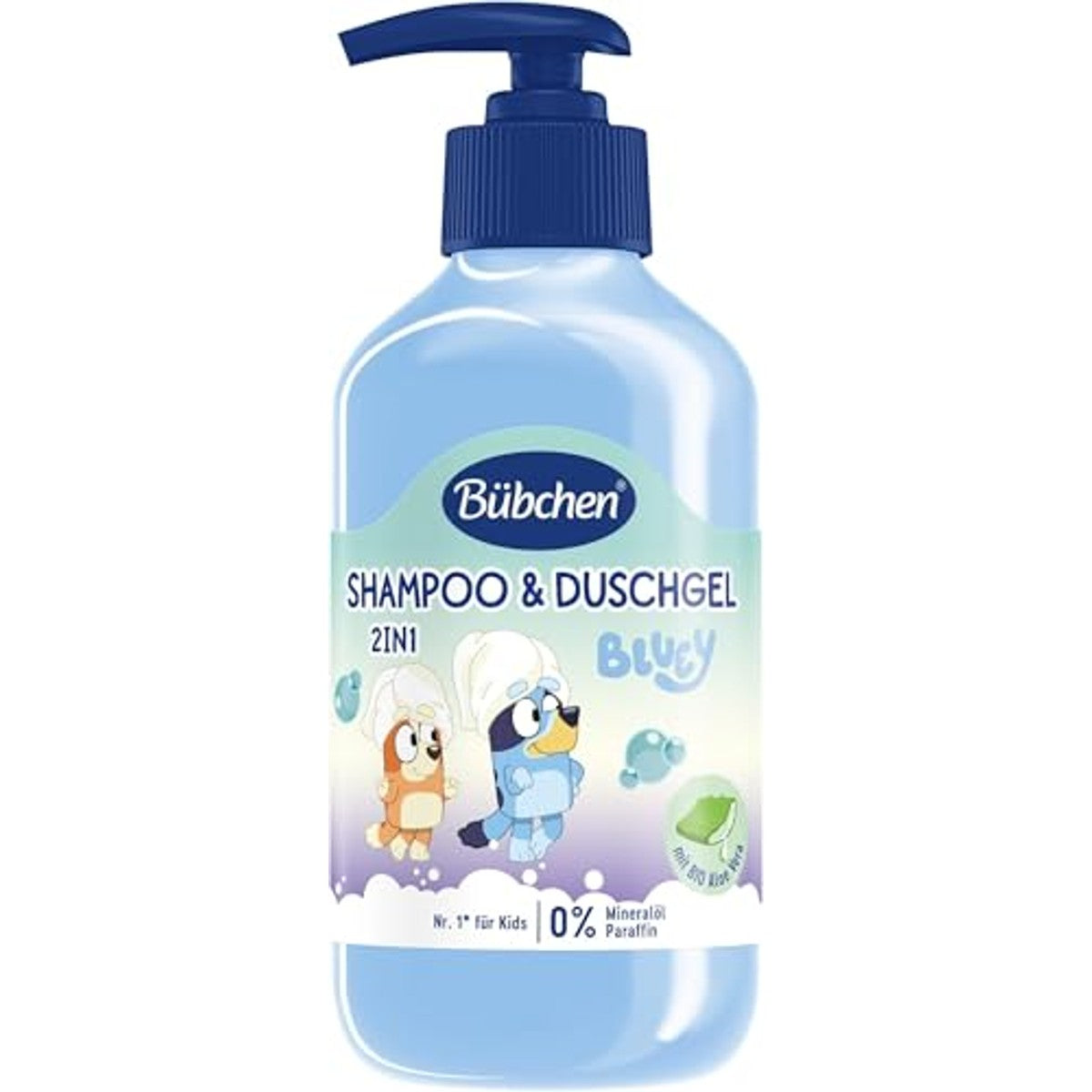 Bübchen Shampoo & douchegel Bluey 250 ml (verpakking van 5) – Bübchen