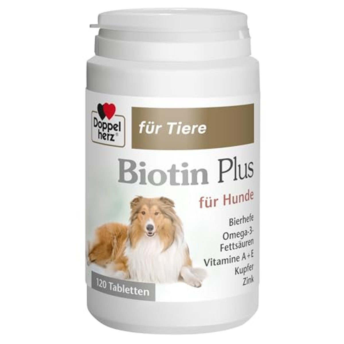 Doppelherz Biotine Plus voor Dieren voor Honden - 6-pack