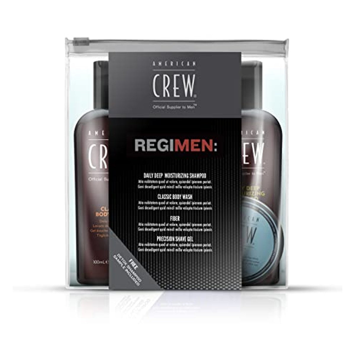 American Crew Travel Kit voor Baard, Haar en Lichaam - 3-pack – foto 2