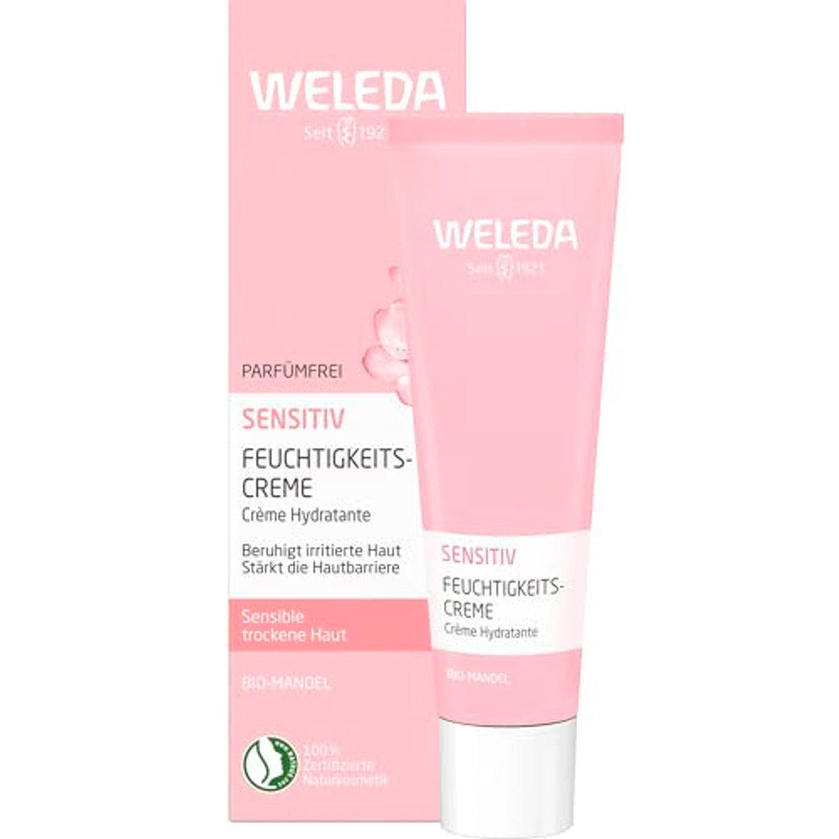 Weleda Bio Amandel Sensitiv Vochtinbrengende Crème 30 ml - 3-pack