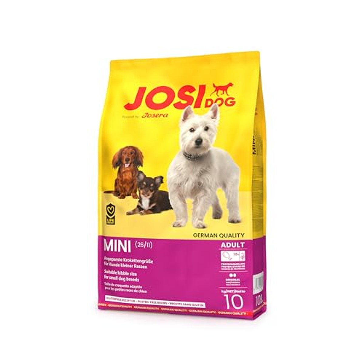 JosiDog Mini droogvoer hond gevogelte 10 kg - 3-pack – foto 2
