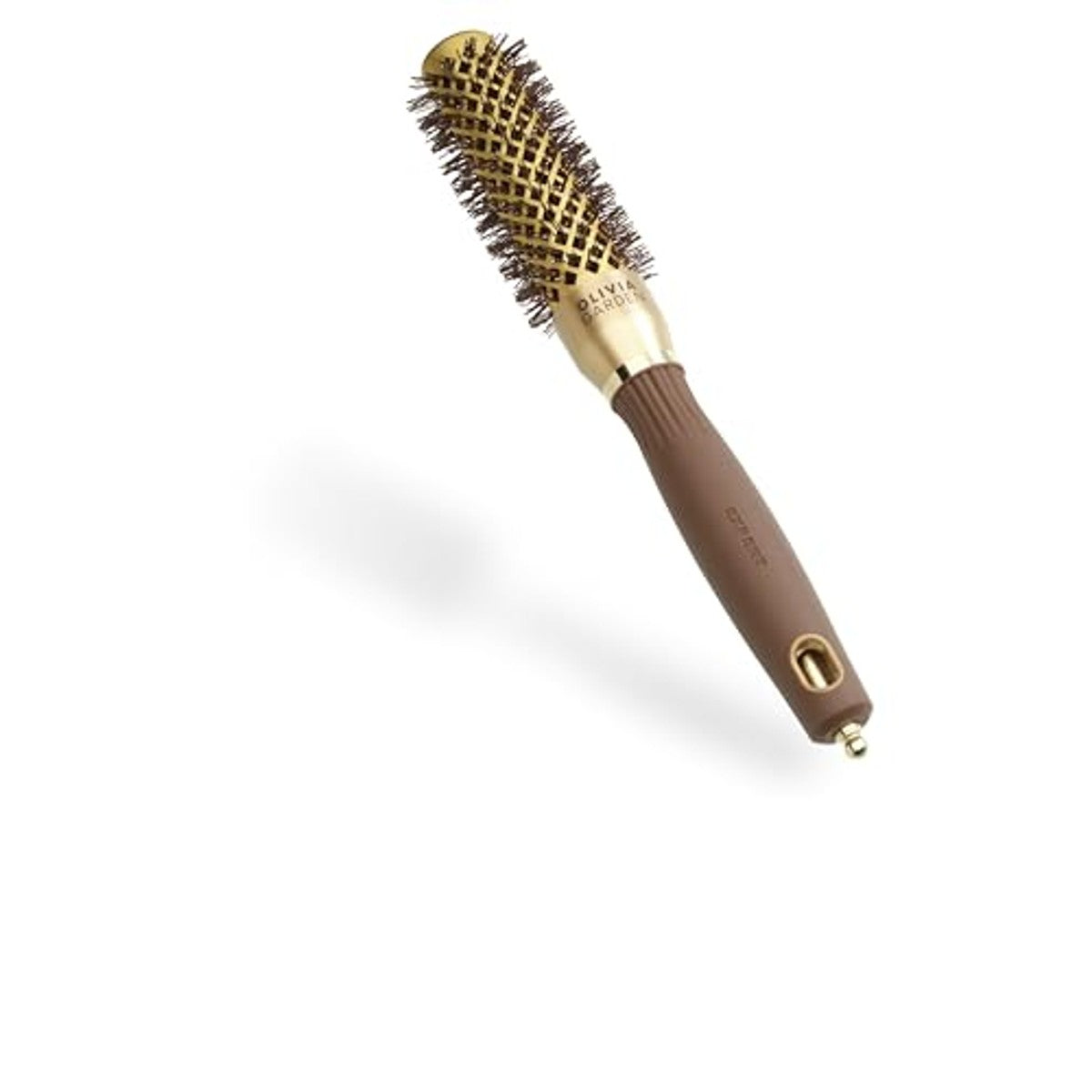 Olivia Garden Expert Blowout Shine Ronde Borstel, Goud & Bruin, 25 mm - 6-pack