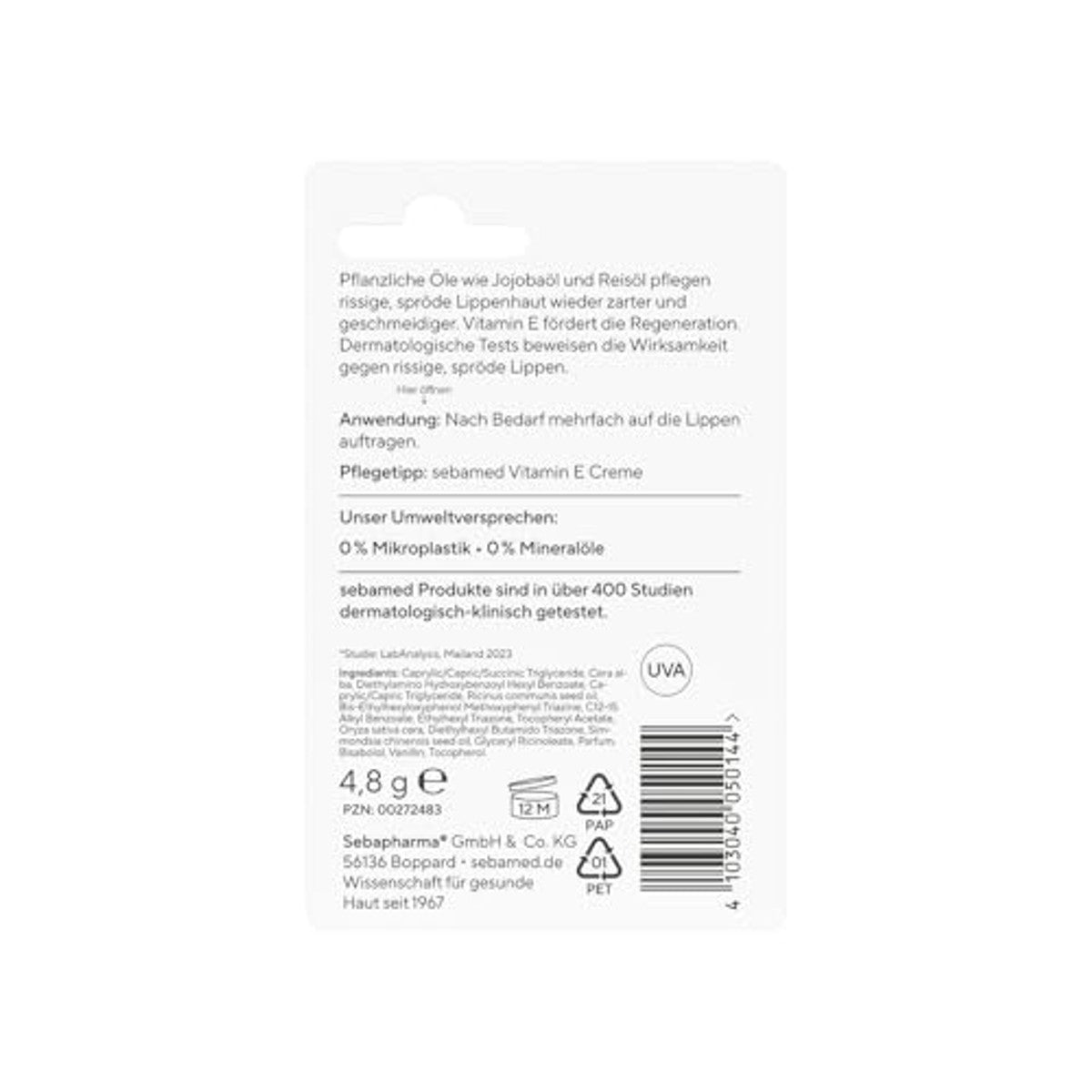 Sebamed Beschermende lippenverzorging SPF 30 - 2 stuks – Sebamed