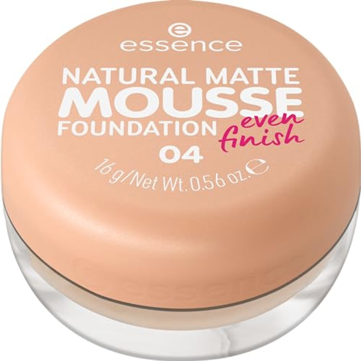 essence Natural Matte Mousse Foundation nude 04 15 g - 3-pack