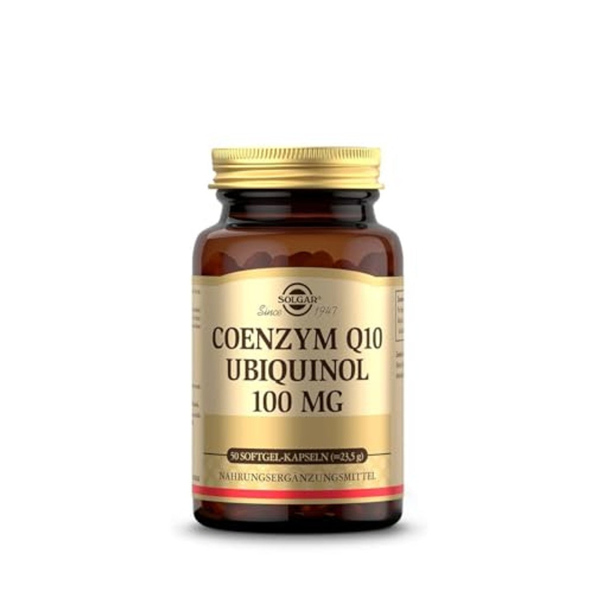 SOLGAR® Coenzym Q10 Ubiquinol, 100 mg, 50 softgelcapsules, 50 dagen voorraad – SOLGAR