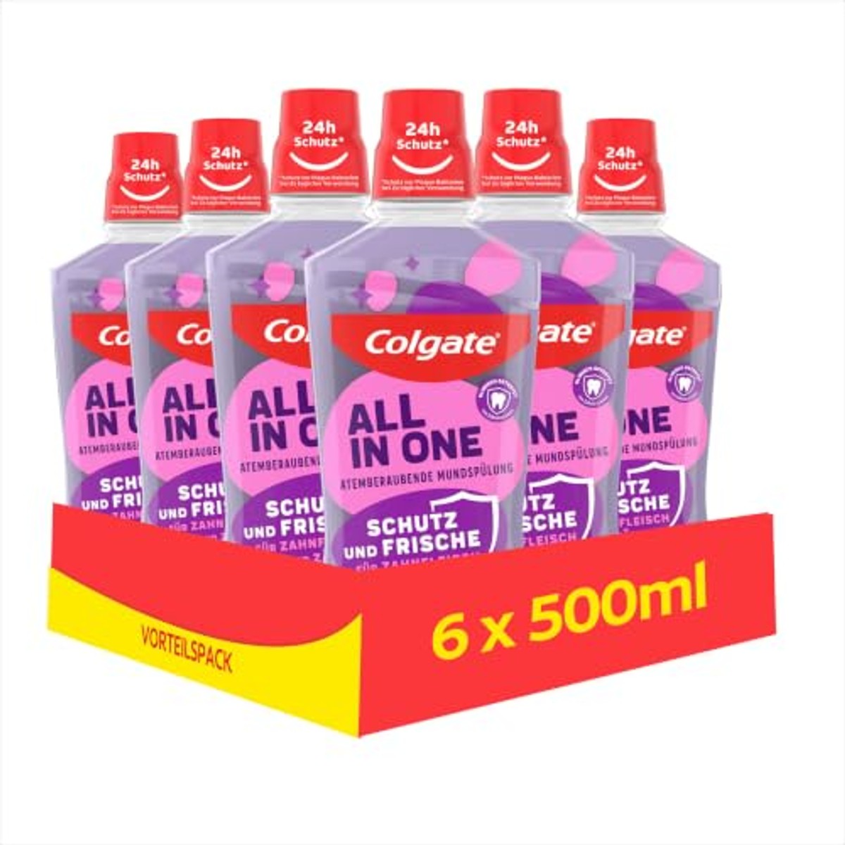 Colgate ALL IN ONE Mondspoeling 6 x 500 ml – Colgate