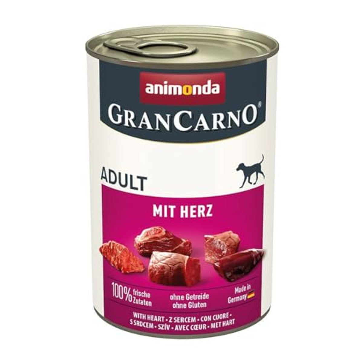 Animonda Grancarno Natvoer Adult met hart vogels, 400 g – animonda Vom Feinsten