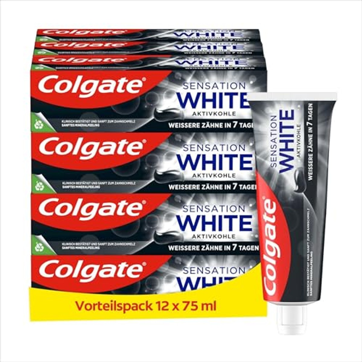 Colgate Sensation White Actieve Kool tandpasta 75 ml – Colgate