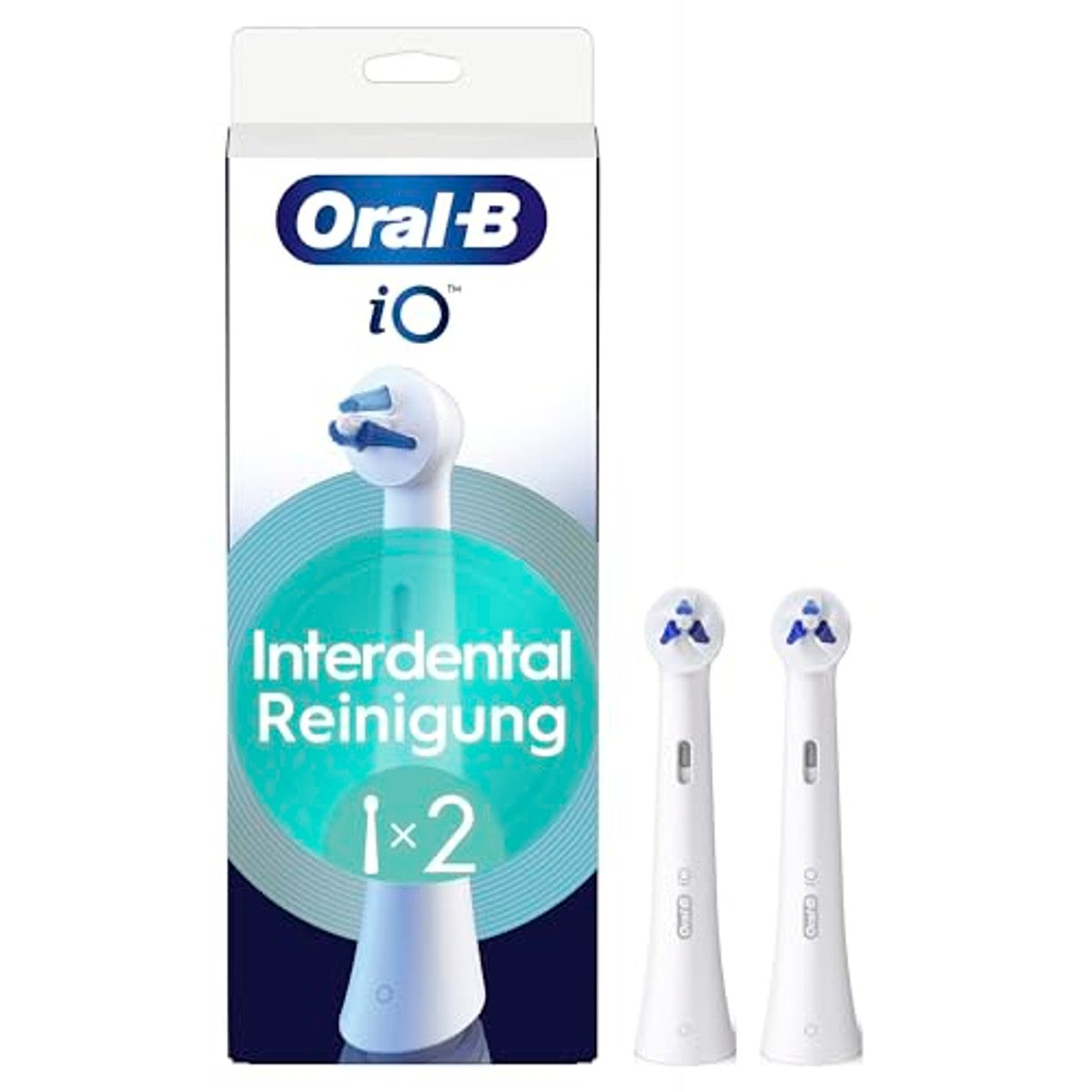 Oral-B iO Interdentale Reiniging opzetborstels wit 2 stuks – Oral-B