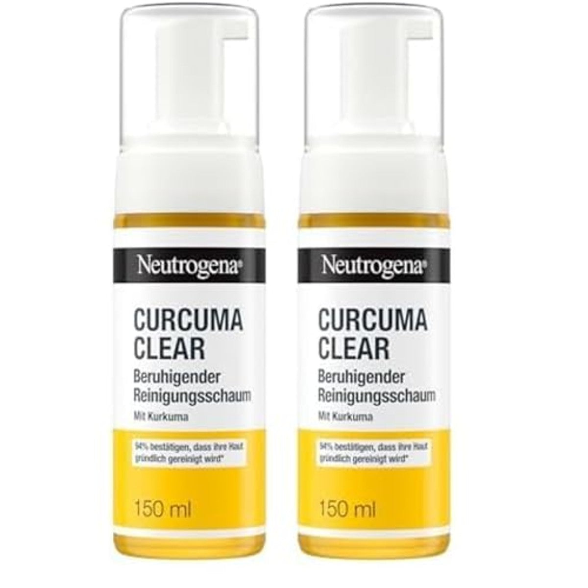 Neutrogena Curcuma Clear kalmerend reinigingsschuim 150 ml – Neutrogena