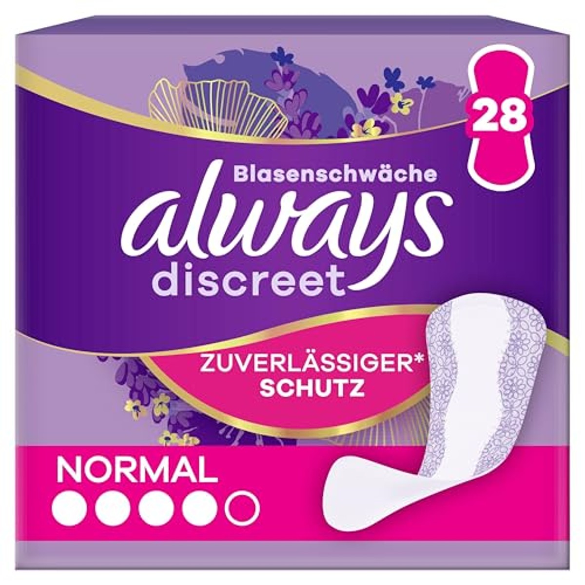 Always Discreet inlegkruisjes normaal 28 stuks – Always