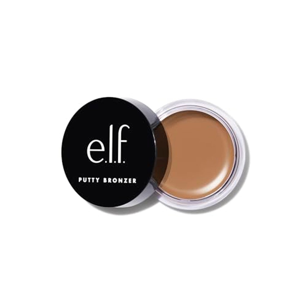 e.l.f. Putty Bronzer, romige en sterk gepigmenteerde formule, zorgt voor een langdurige gebruinde glans, met arganolie en vitamine E, tan lines, 10 g – e.l.f.