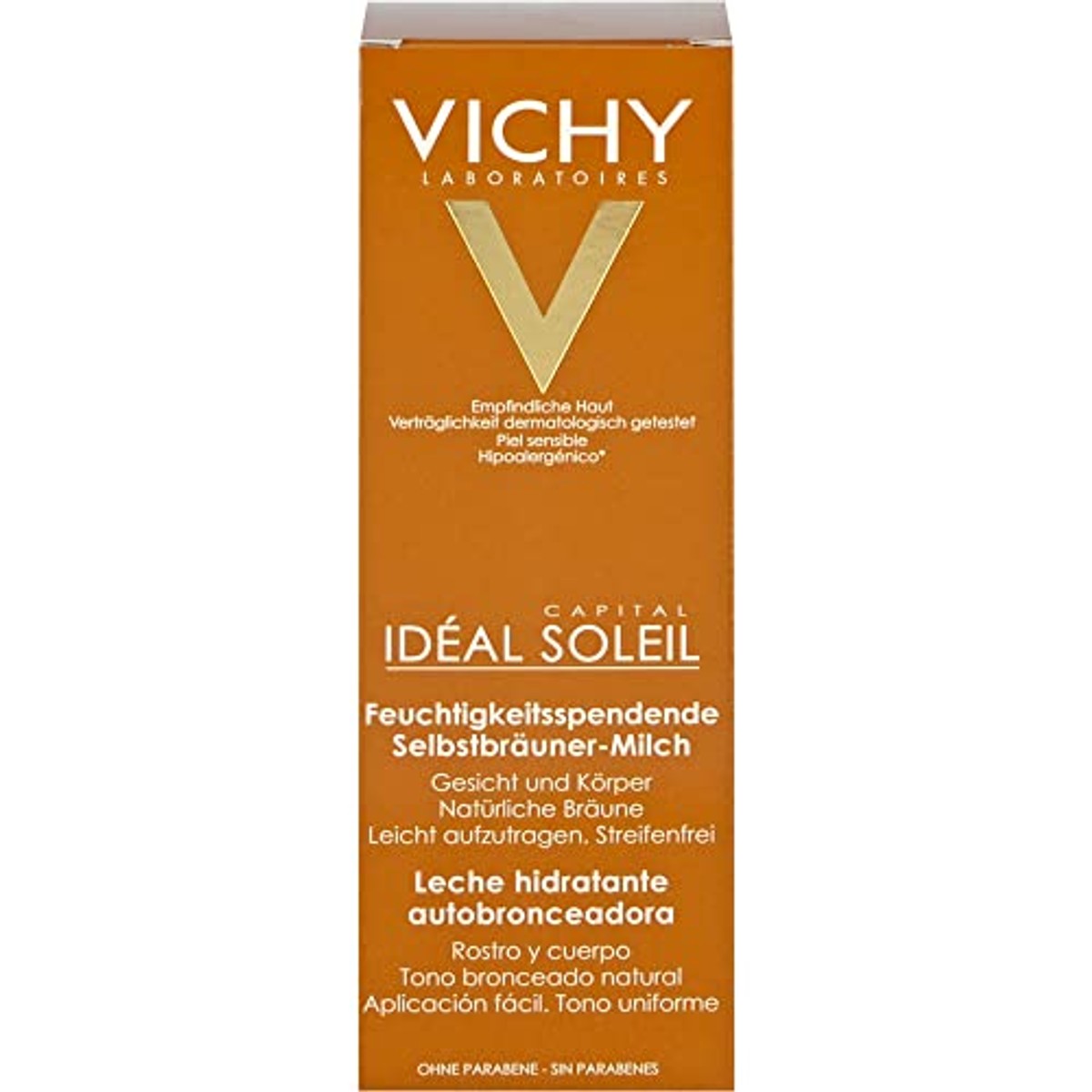 Vichy Capital Soleil Zelfbruinende Melk voor Gezicht en Lichaam 100 ml - 3-pack