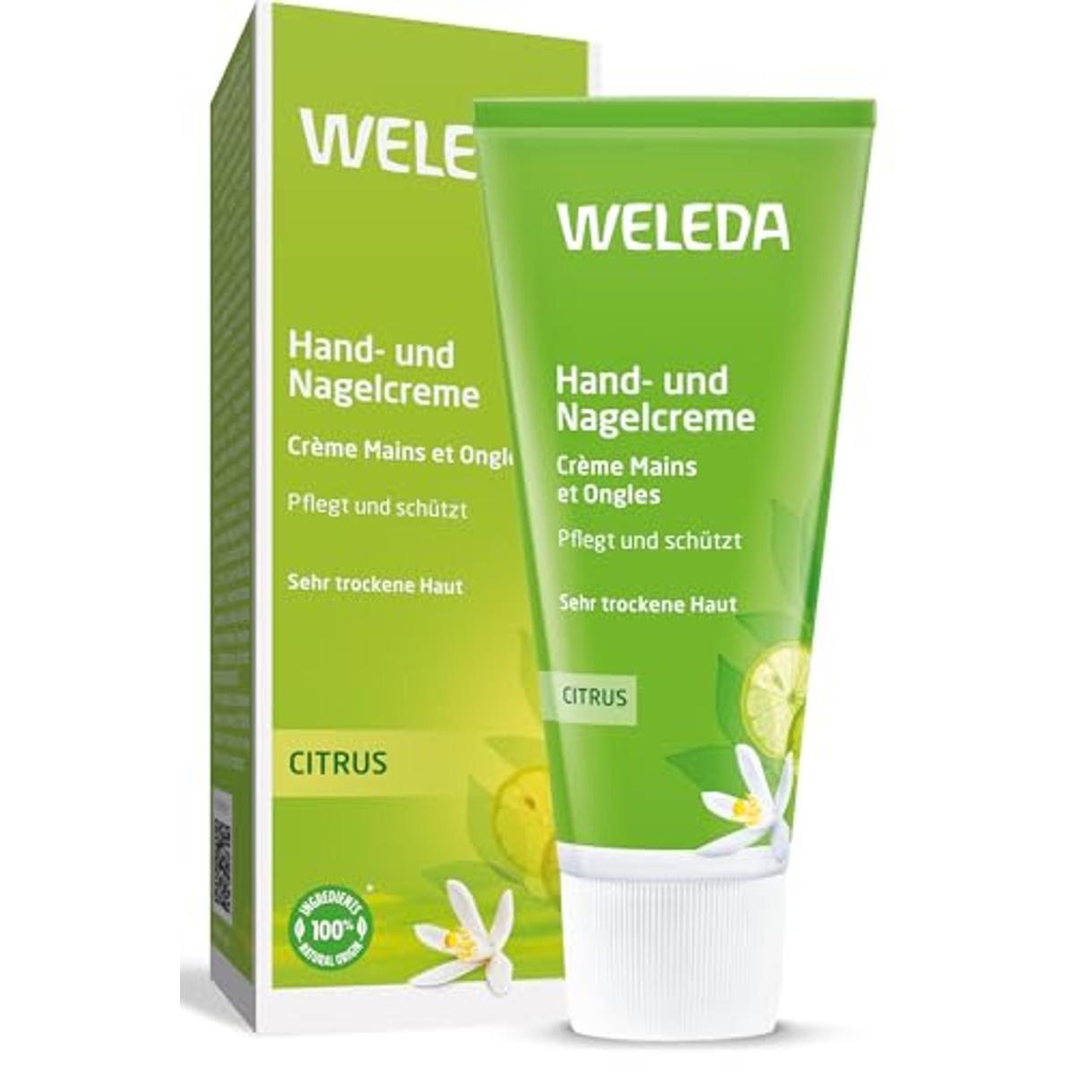 Weleda Biologische Handcrème & Nagelcrème Citrus