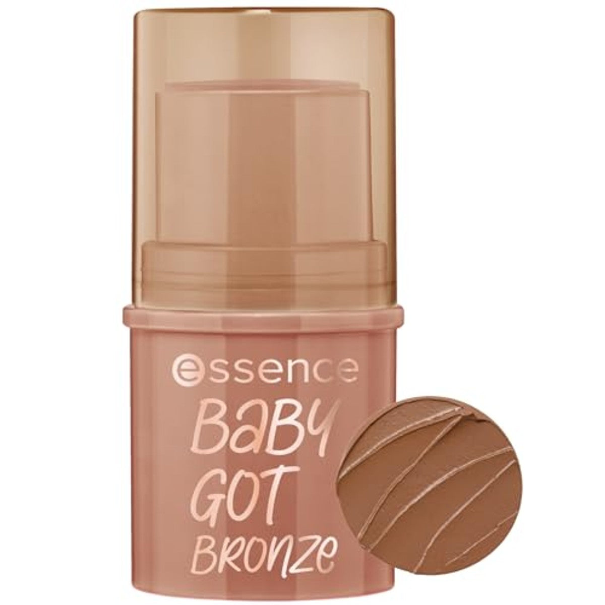 Essence Baby Got Bronzen bronzen stick 10 Cinnamon Spice – Romige Bronzer voor een zacht gebruinde look – gemakkelijk te mengen – veganistische cosmetica – 5,5 g | Buildable Formula, Sunkissed Glow, Silky Soft, Contour and Face Makeup – Essence Cosmetics