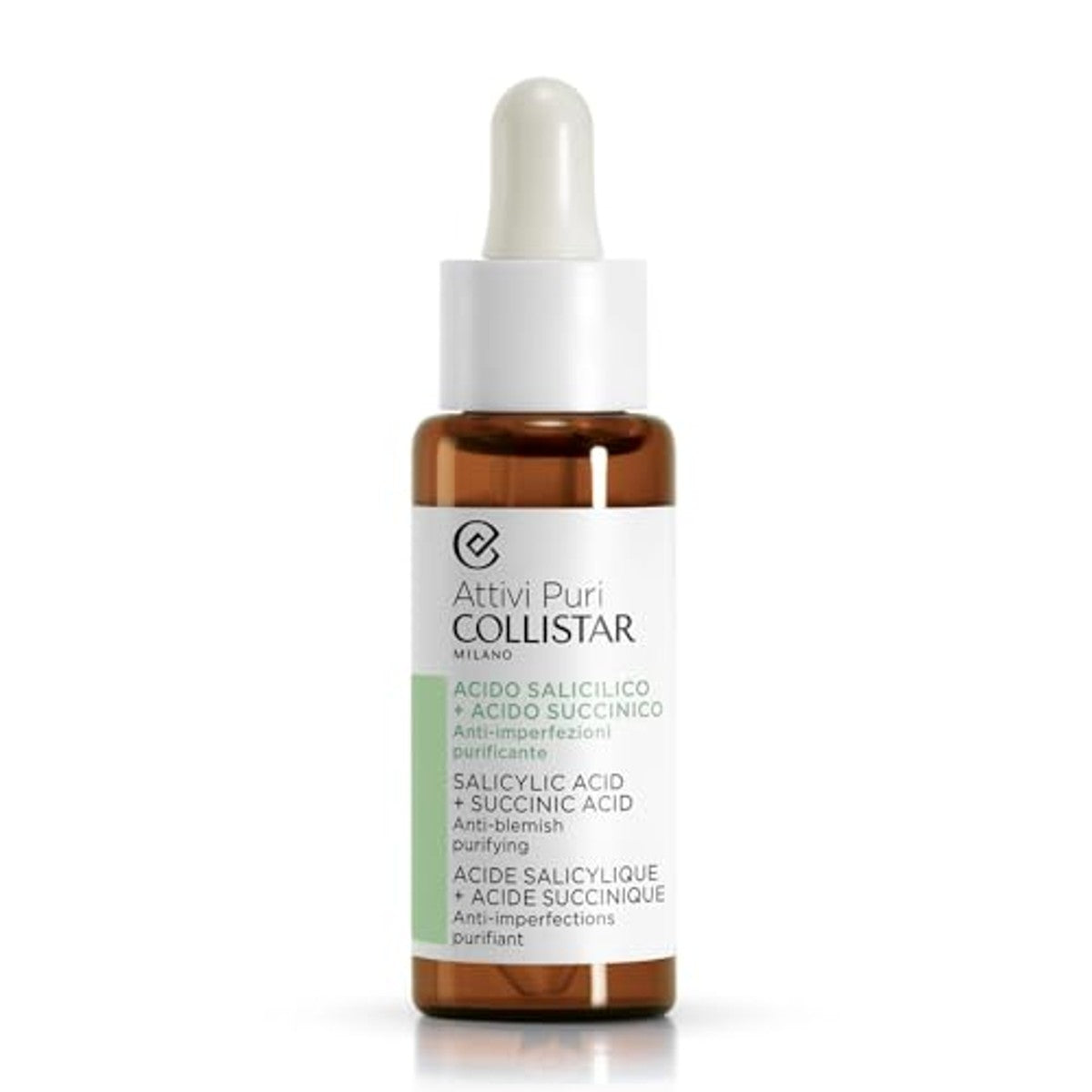 Collistar Attivi Puri Salicylic Acid + Succinic Acid 30 ml - 3-pack