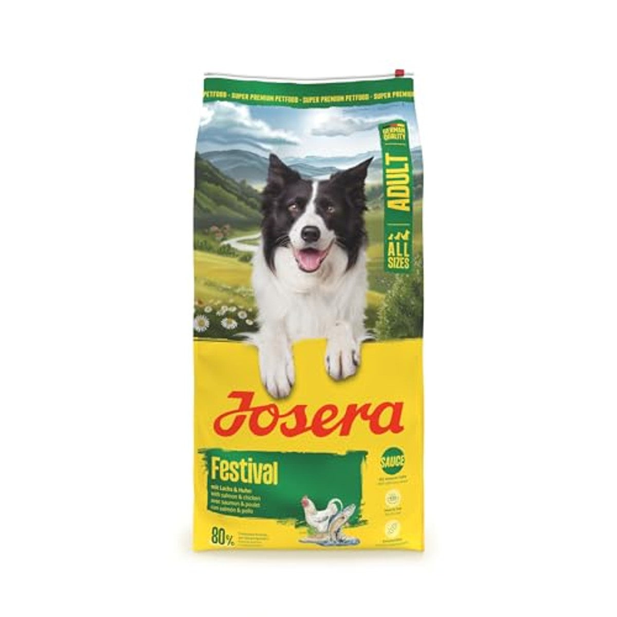 Josera Festival droogvoer hond zalm 12,5 kg - 3-pack