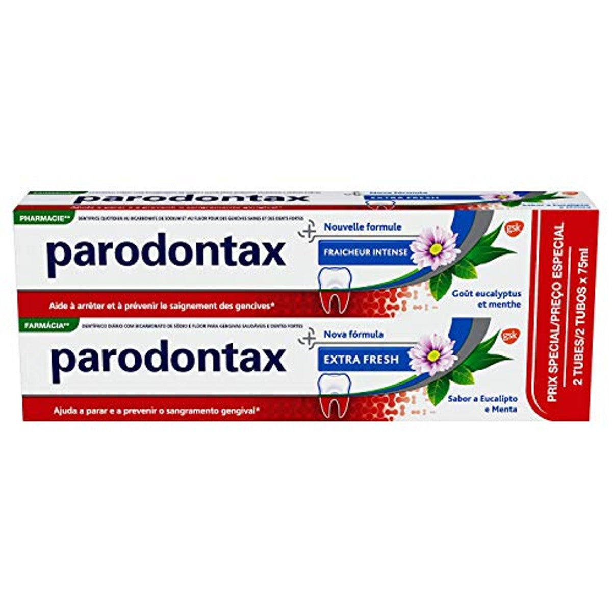 Parodontax Tandpasta Intensive Fresh 2 x 75 ml – Parodontax