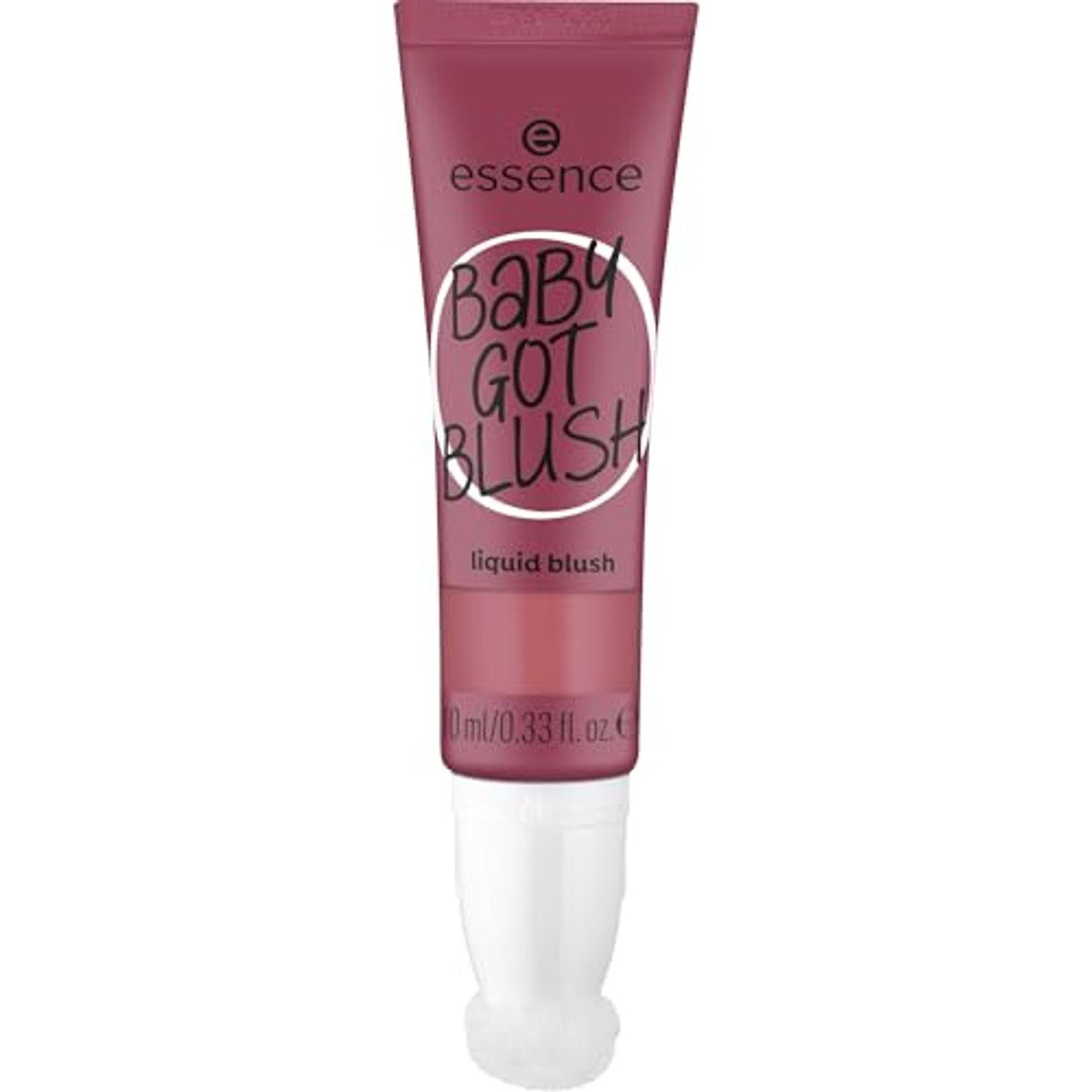 essence Baby Got Blush liquid blush, rouge, nr. 20, violet, expresresultaat, sneldrogend, natuurlijk, veganistisch, olievrij, zonder parabenen, zonder microplasticdeeltjes, per stuk verpakt (10 ml) – Essence Cosmetics