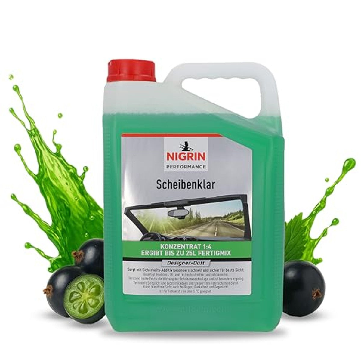 NIGRIN Performance ruitenreiniger concentraat 3 x 5 liter - Voordeelverpakking