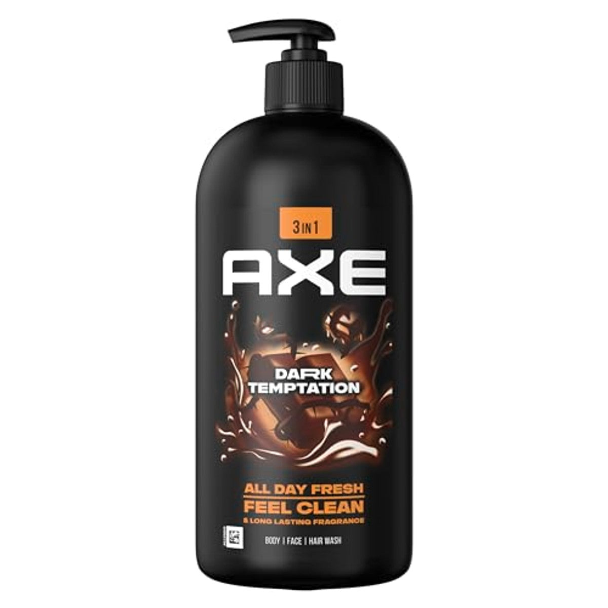 Axe Douchegel Dark Temptation pompdispenser 6 x 900 ml - Voordeelverpakking