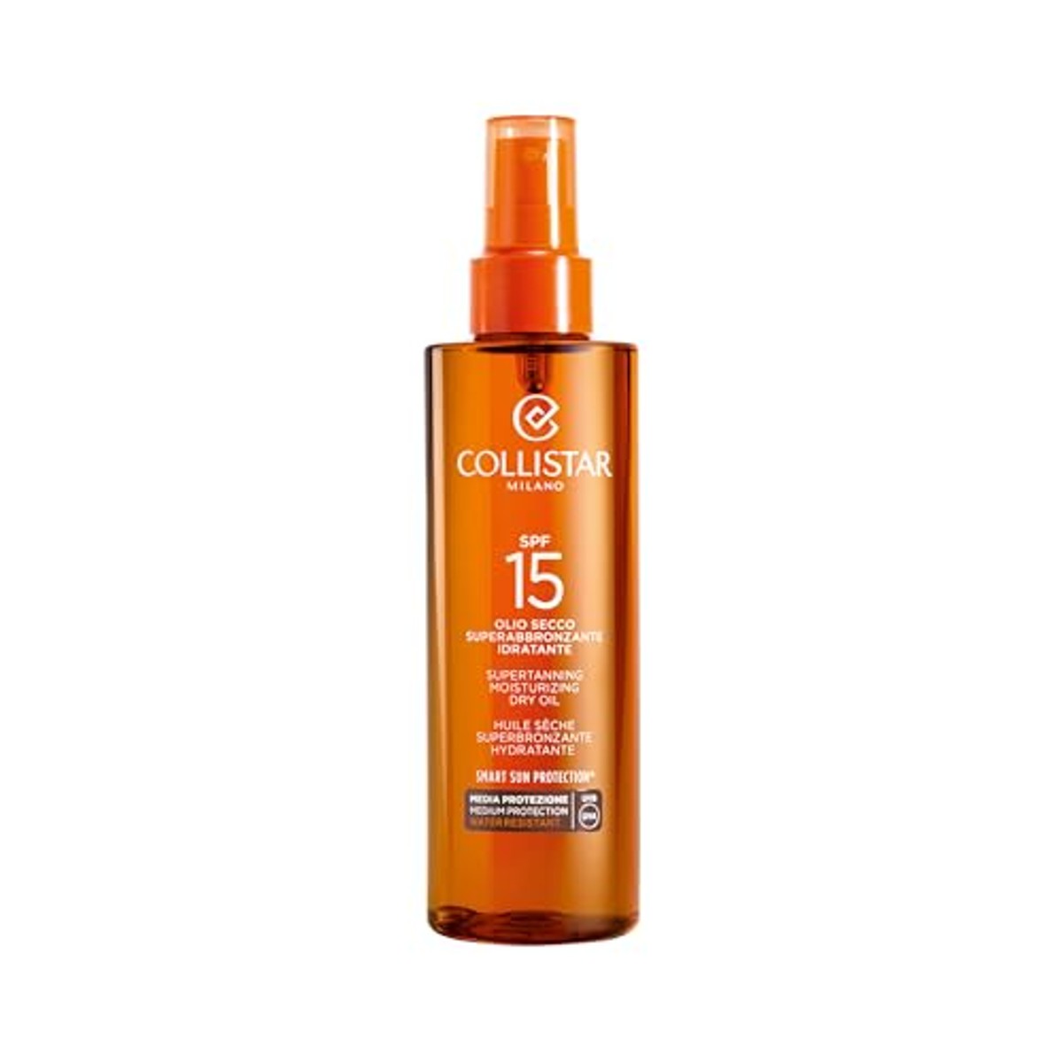 Collistar Vochtinbrengende Superbruinende Droge Olie SPF 15 200 ml - 6-pack