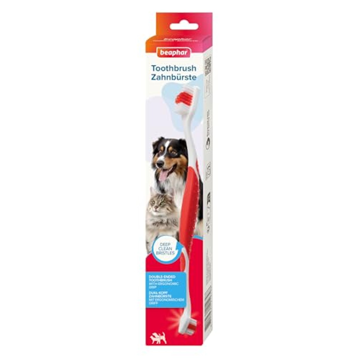 Beaphar Tandenborstel voor hond en kat, 1 stuks - 3-pack