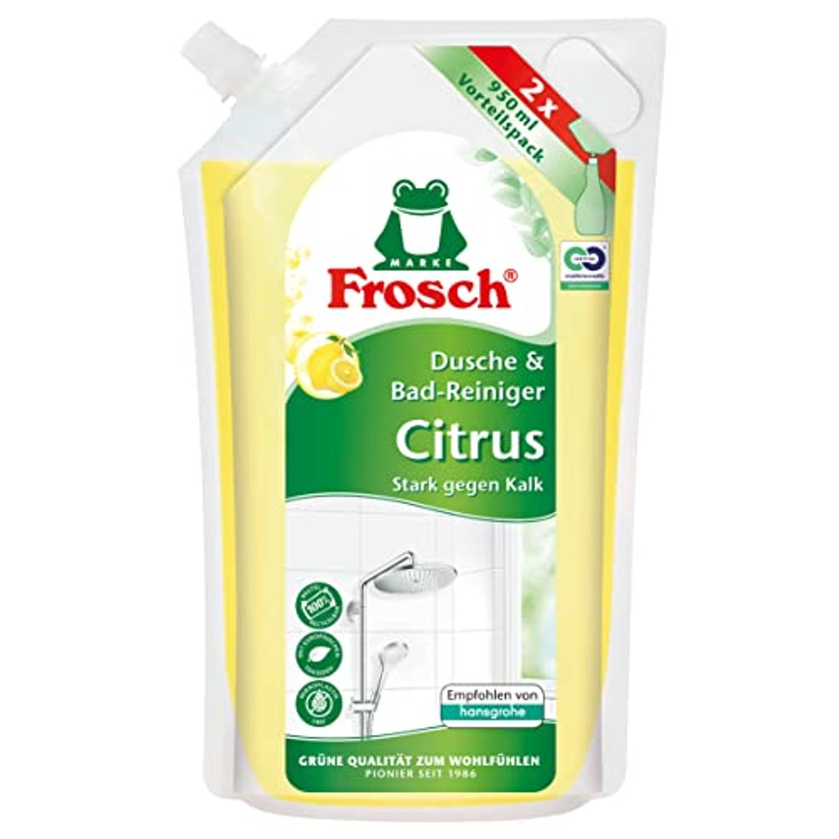 FROSCH Douche & Bad Cleaner Citrus 3 x 950 ml - Voordeelverpakking