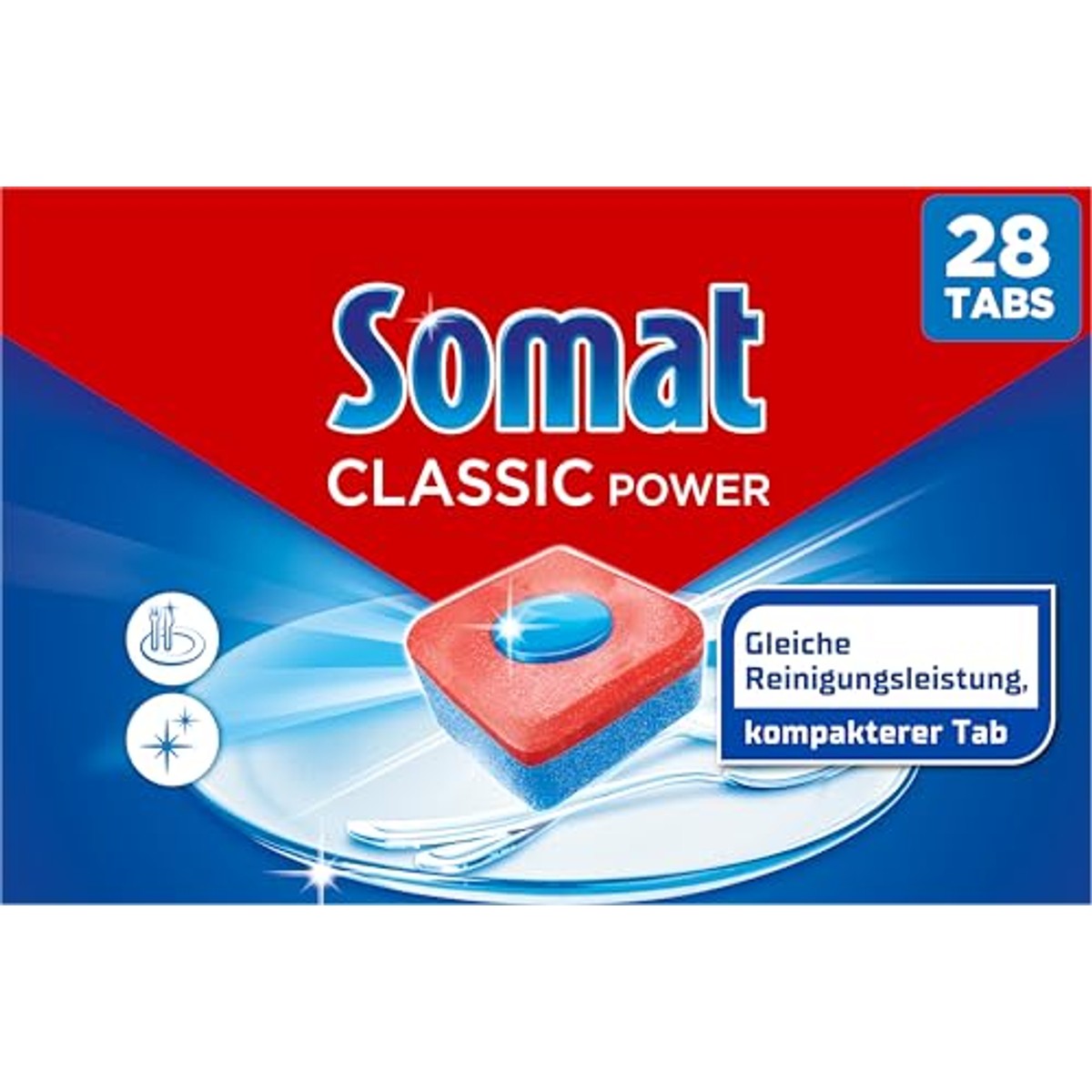 Somat Classic Power compacte vaatwastabletten 28 tabs – Somat