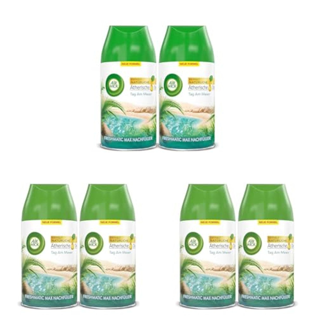Air Wick Freshmatic Max DUO Dag aan Zee 2 x 250 ml – Air Wick