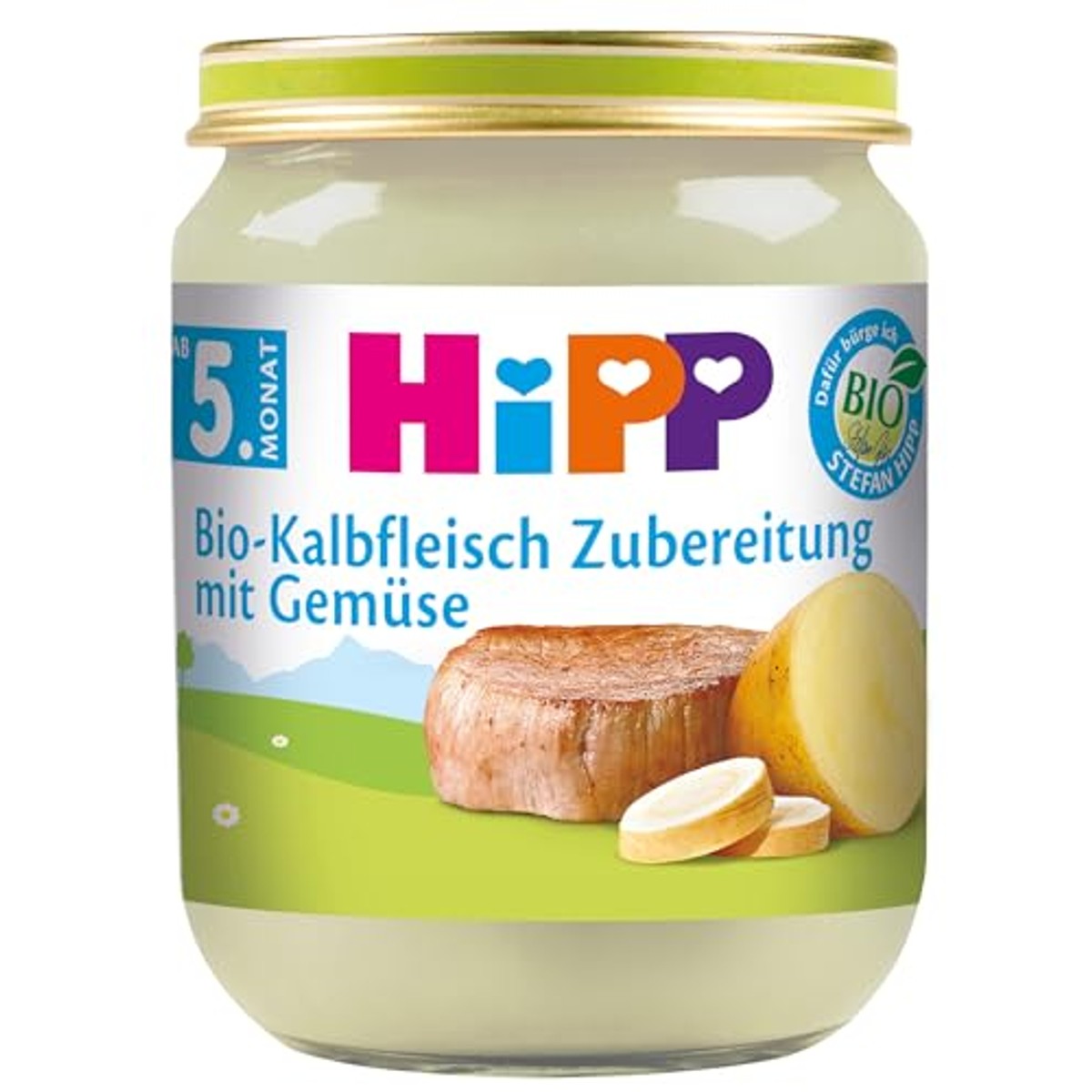 HiPP Kalfsvleesbereiding met groenten 6 x 125 g – foto 2