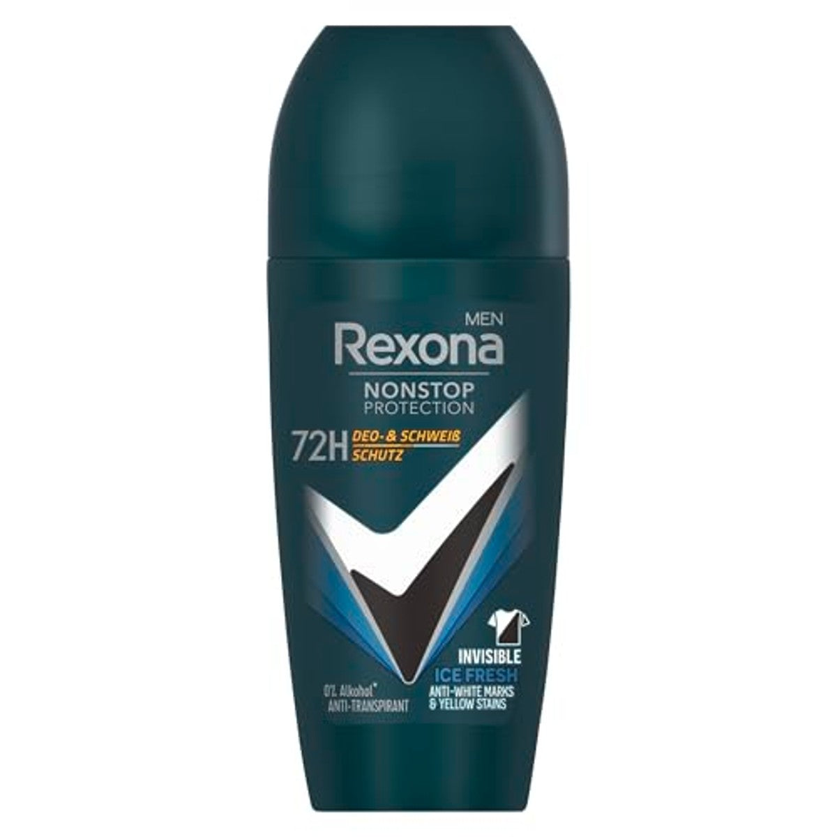 Rexona Men Nonstop Protection Invisible Ice Fresh Roll-On 3 x 50 ml - Voordeelverpakking