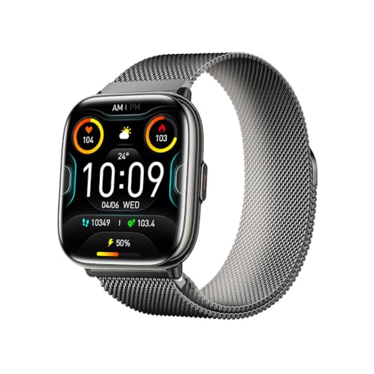 Trevi T-FIT 265A Smartwatch 1,75 inch AMOLED zwart - 3-pack