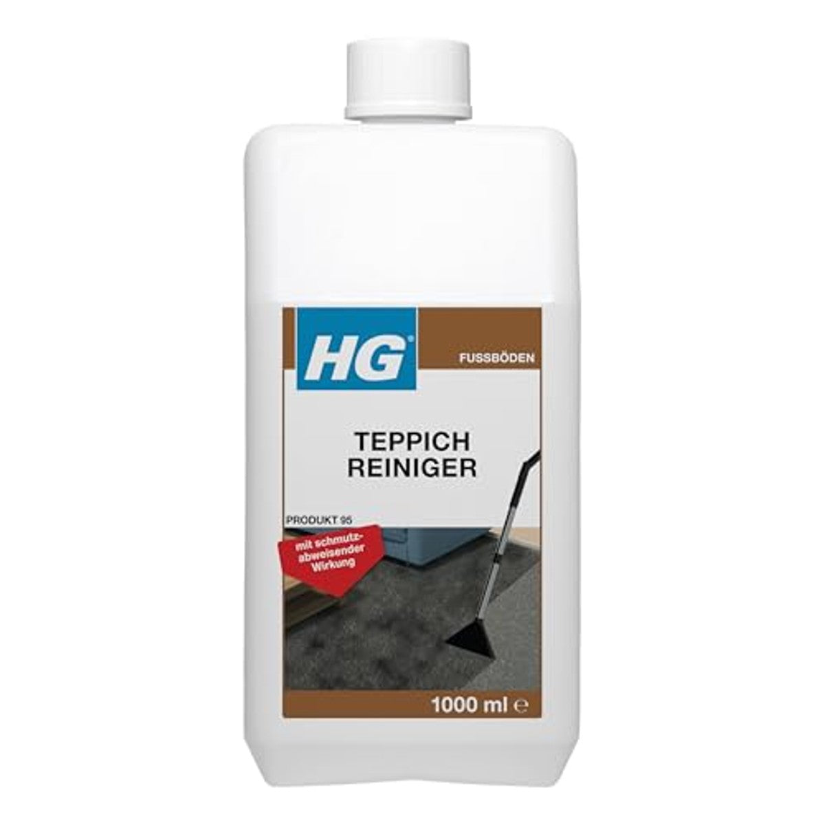 HG tapijtreiniger 6 x 1 liter - Voordeelverpakking