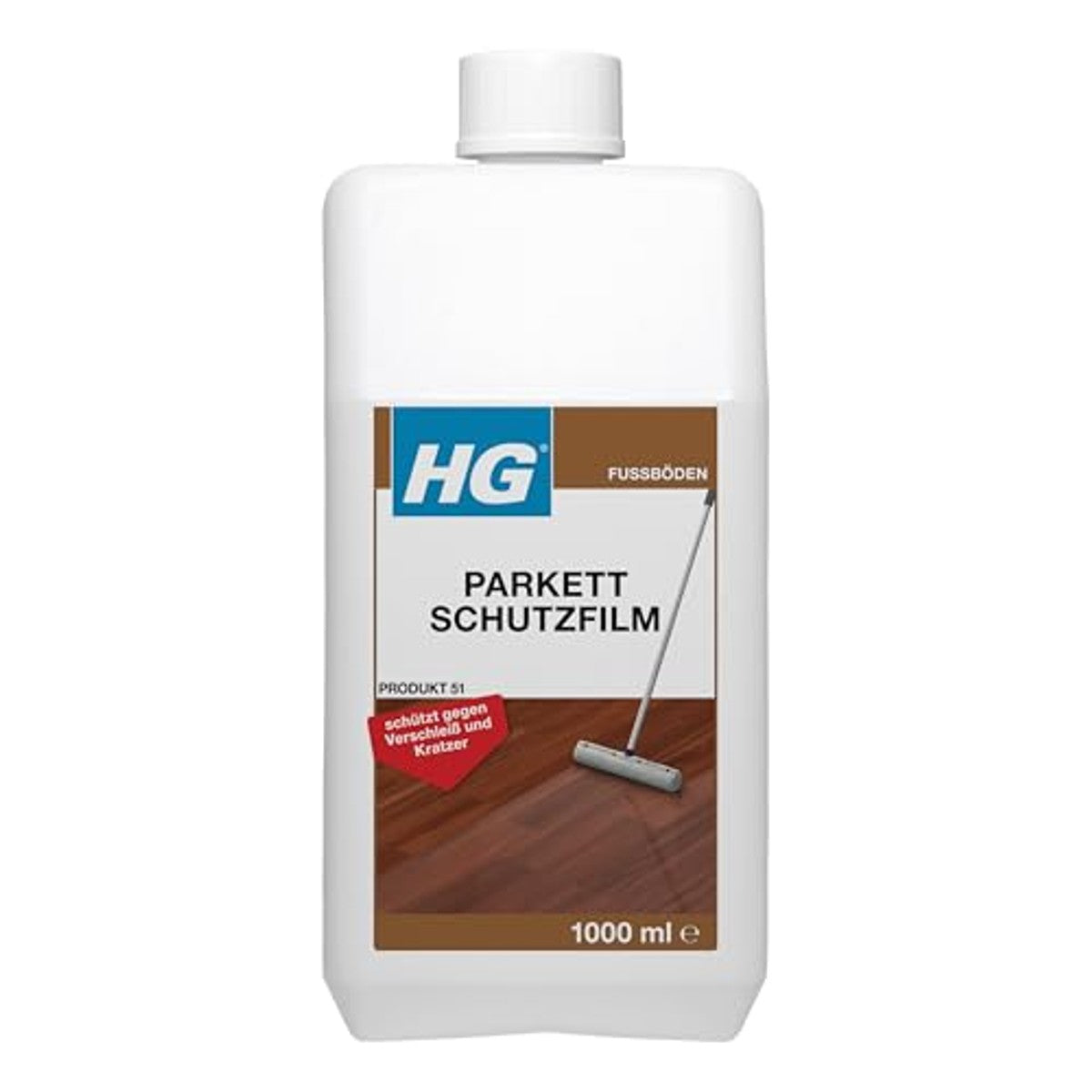 HG Parket beschermfilm 6 x 1000 ml - Voordeelverpakking