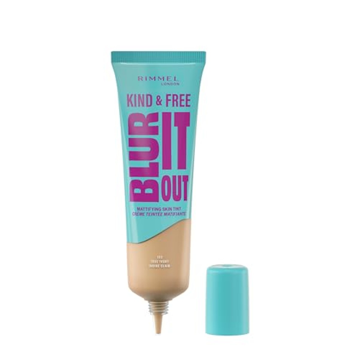 Rimmel London Kind & Free Blue It Out Foundation 103 True Ivory 30 ml - 6 stuks
