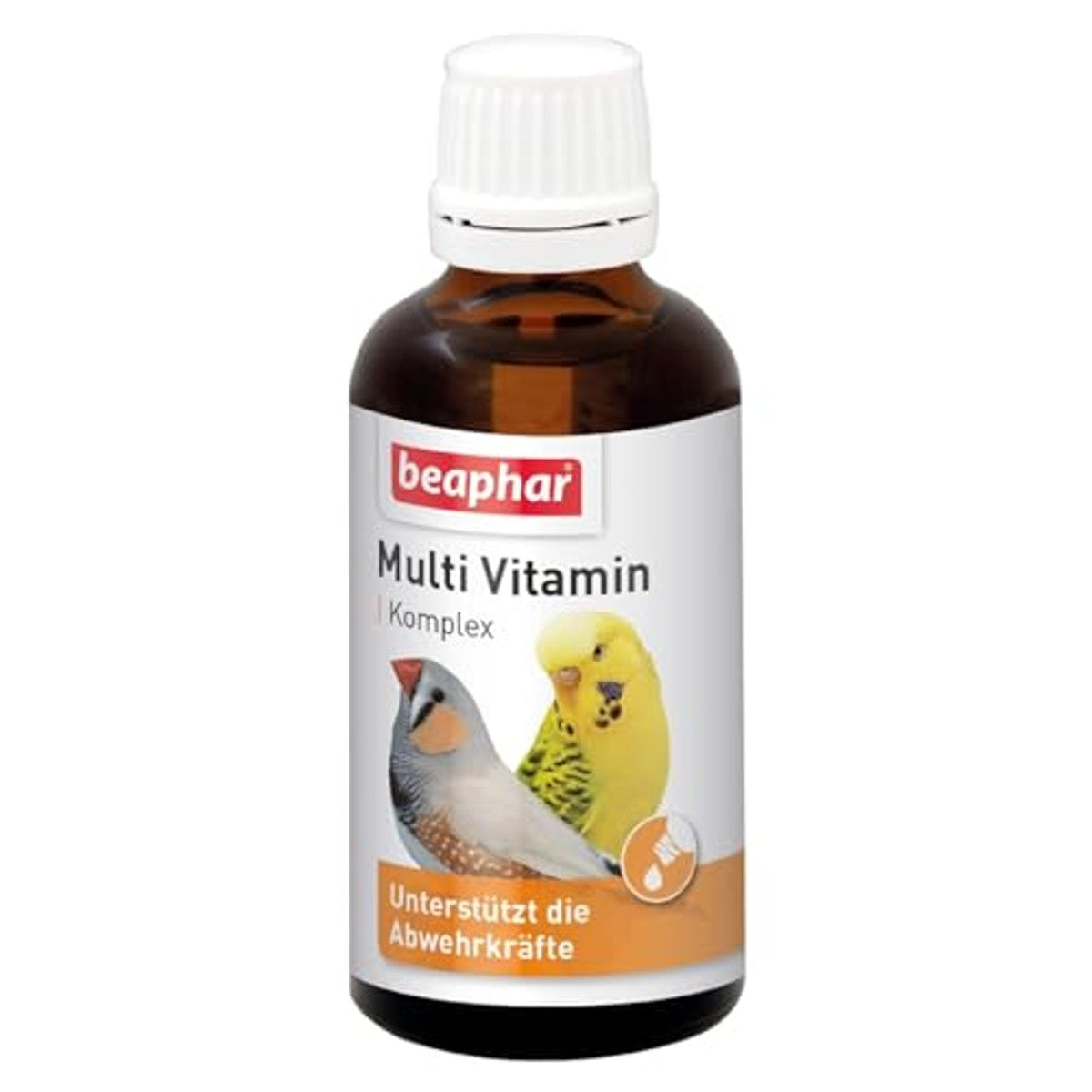 Beaphar Multi Vitaminencomplex voedingssupplement vogel 50 ml - 6-pack