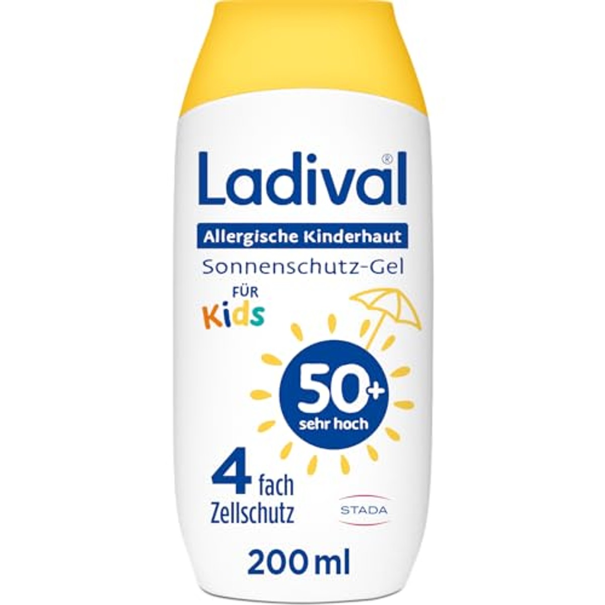 Ladival Allergische kinderhuid zonnebeschermingsgel SPF 50+ 3 x 200 ml - Voordeelverpakking