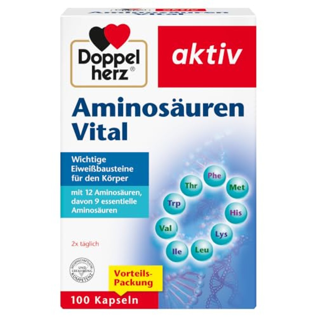 Doppelherz Aminozuren Vital 100 capsules - 3-pack