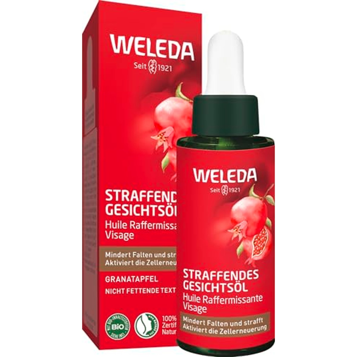 Weleda Verstevigende Gezichtsolie Granaatappel & Arganolie 30 ml
